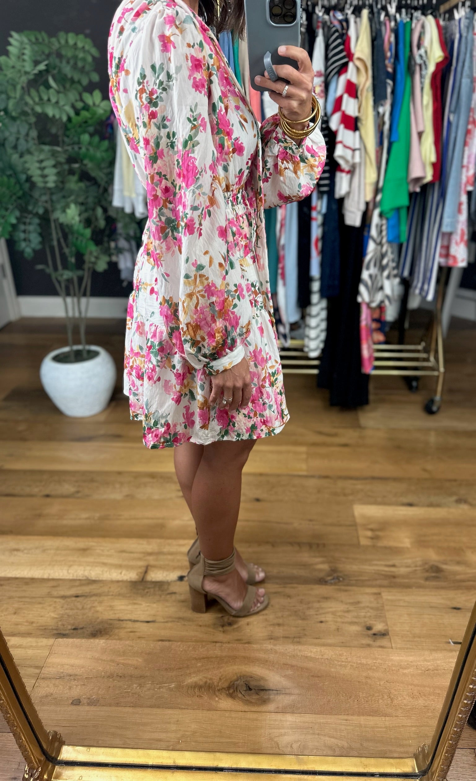 She Will Be Loved Floral Dress-Dresses-Fate-Anna Kaytes Boutique, Women's Fashion Boutique in Grinnell, Iowa