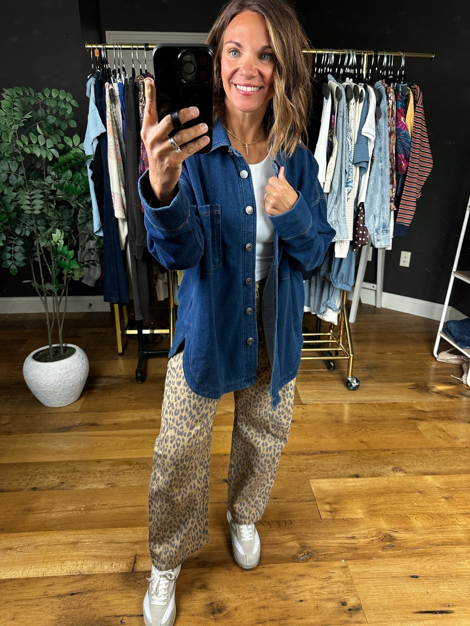 Making Perfect Sense Shacket-Sweaters-Be Cool-Anna Kaytes Boutique, Women's Fashion Boutique in Grinnell, Iowa
