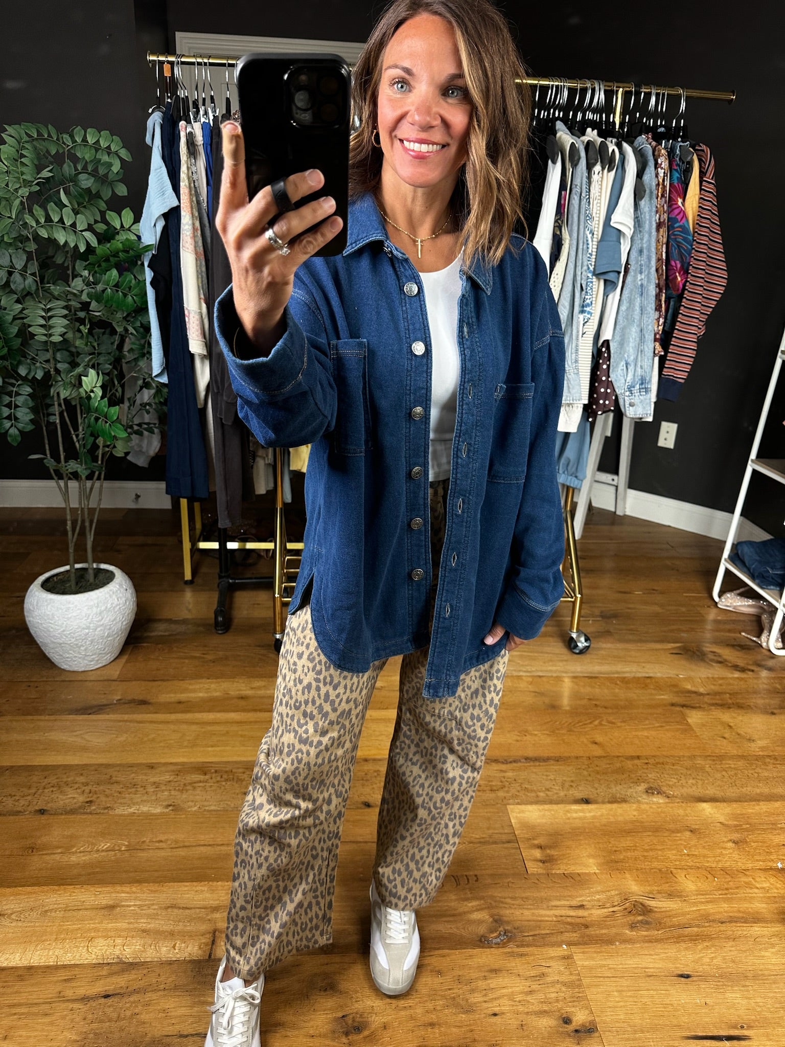 Making Perfect Sense Shacket-Sweaters-Be Cool-Anna Kaytes Boutique, Women's Fashion Boutique in Grinnell, Iowa