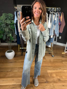 Making Perfect Sense Shacket-Sweaters-Be Cool-Anna Kaytes Boutique, Women's Fashion Boutique in Grinnell, Iowa