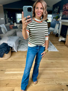 Big Weekend Ahead Striped Knit-THML-Anna Kaytes Boutique, Women's Fashion Boutique in Grinnell, Iowa