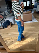 Big Weekend Ahead Striped Knit-THML-Anna Kaytes Boutique, Women's Fashion Boutique in Grinnell, Iowa