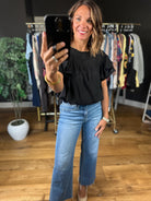 Another Side Of You Flutter-Sleeve Top-Short Sleeves-ee:some-Anna Kaytes Boutique, Women's Fashion Boutique in Grinnell, Iowa