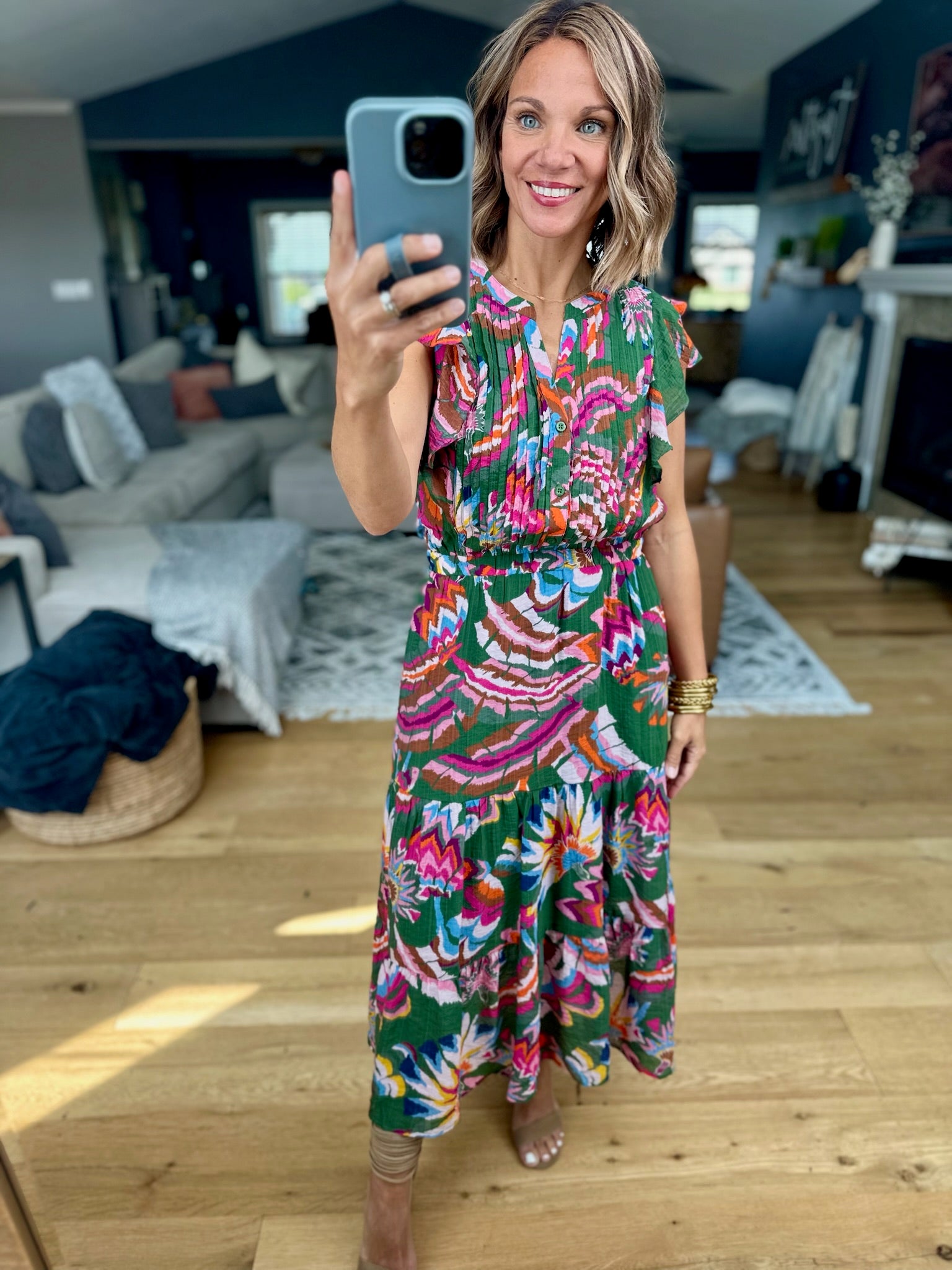 High Expectations Pocket Maxi Dress-Dresses-THML-Anna Kaytes Boutique, Women's Fashion Boutique in Grinnell, Iowa