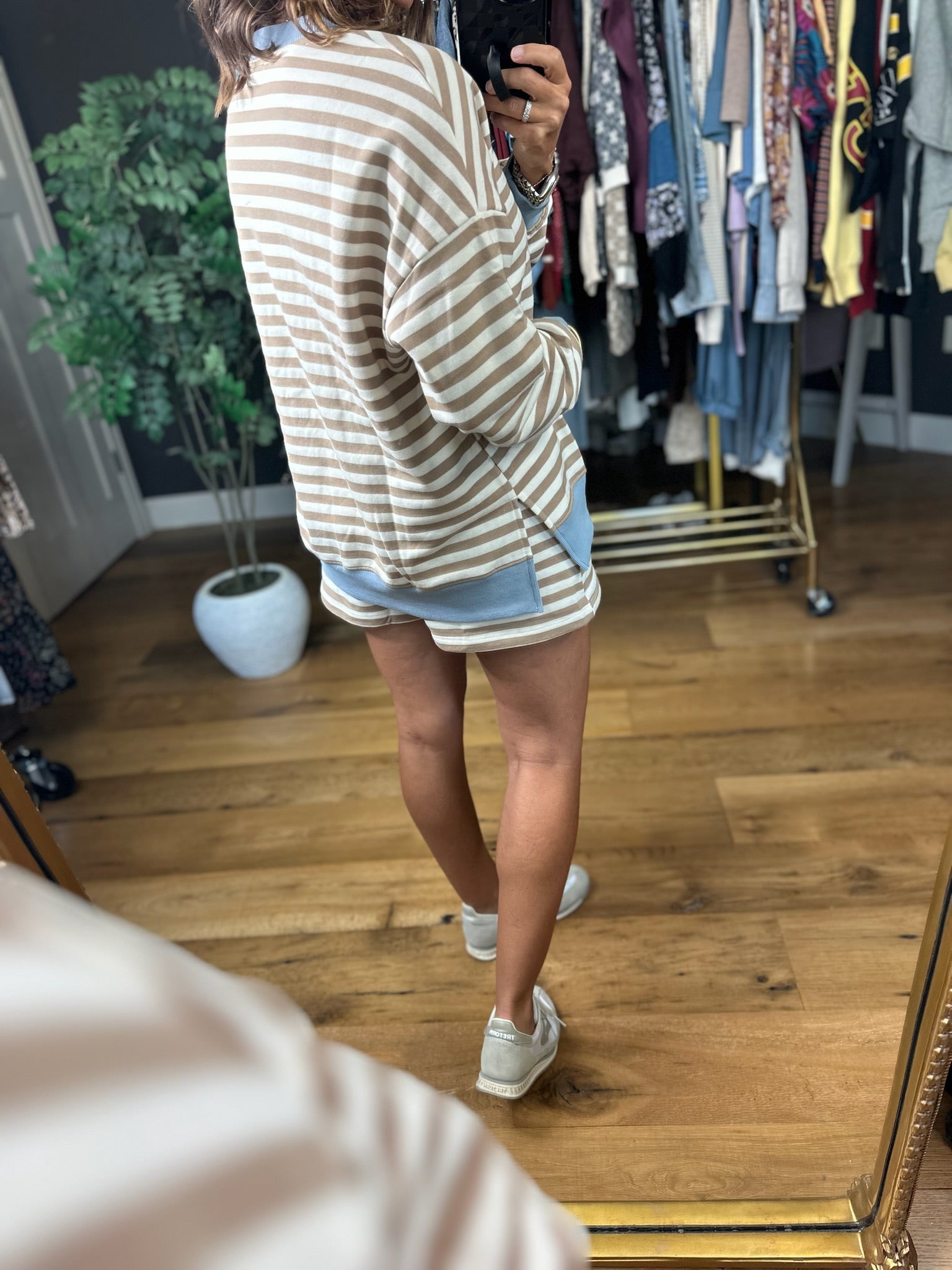 Essential Girl Striped Two-Piece Set-Two Piece Set-Blu Pepper-Anna Kaytes Boutique, Women's Fashion Boutique in Grinnell, Iowa