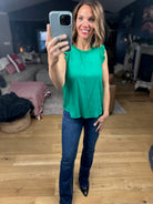 All For You Flutter Sleeve Top-Short Sleeves-Skies Are Blue-Anna Kaytes Boutique, Women's Fashion Boutique in Grinnell, Iowa