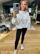 Out Of The Woods Camo Cropped Crewneck-TCEC-Anna Kaytes Boutique, Women's Fashion Boutique in Grinnell, Iowa