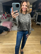 My Mission Animal Print Knit-Sweaters-Staccato-Anna Kaytes Boutique, Women's Fashion Boutique in Grinnell, Iowa