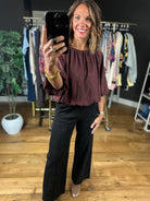 Trusting You Balloon-Hem Top-Top-THML-Anna Kaytes Boutique, Women's Fashion Boutique in Grinnell, Iowa