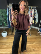 Trusting You Balloon-Hem Top-Top-THML-Anna Kaytes Boutique, Women's Fashion Boutique in Grinnell, Iowa