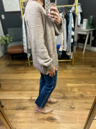 Gather Around Pocket Cardigan - Mocha-Staccato-Anna Kaytes Boutique, Women's Fashion Boutique in Grinnell, Iowa