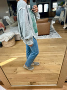 Varsity Crew Sweatshirt-Eesome-Anna Kaytes Boutique, Women's Fashion Boutique in Grinnell, Iowa
