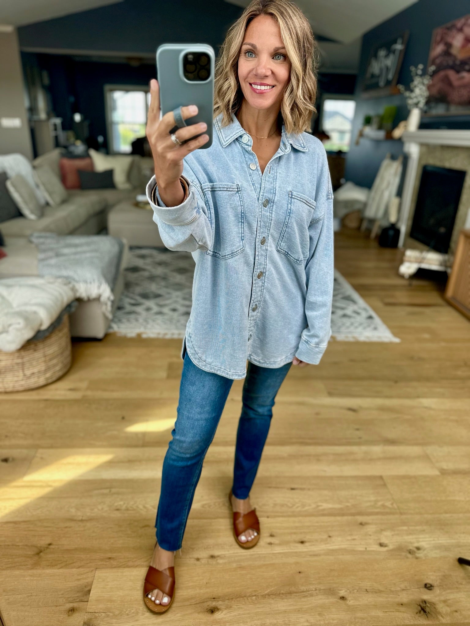 Z-Supply Jenna Shacket-Z Supply-Anna Kaytes Boutique, Women's Fashion Boutique in Grinnell, Iowa