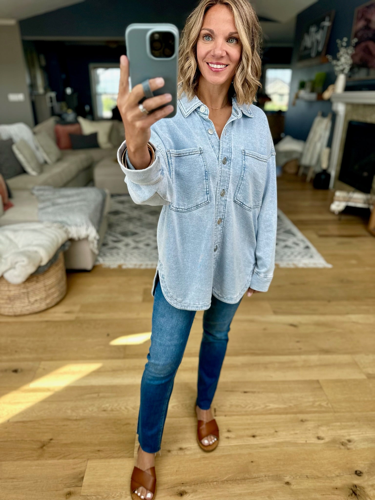 Z-Supply Jenna Shacket-Z Supply-Anna Kaytes Boutique, Women's Fashion Boutique in Grinnell, Iowa