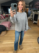 Make It Through Ribbed Long Sleeve Top-Long Sleeves-Blu Pepper-Anna Kaytes Boutique, Women's Fashion Boutique in Grinnell, Iowa