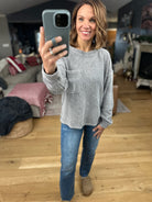 Make It Through Ribbed Long Sleeve Top-Long Sleeves-Blu Pepper-Anna Kaytes Boutique, Women's Fashion Boutique in Grinnell, Iowa