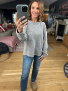 Make It Through Ribbed Long Sleeve Top-Long Sleeves-Blu Pepper-Anna Kaytes Boutique, Women's Fashion Boutique in Grinnell, Iowa