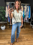 Made For Love Flutter Sleeve Top-Short Sleeves-She & Sky-Anna Kaytes Boutique, Women's Fashion Boutique in Grinnell, Iowa