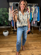 Made For Love Flutter Sleeve Top-Short Sleeves-She & Sky-Anna Kaytes Boutique, Women's Fashion Boutique in Grinnell, Iowa