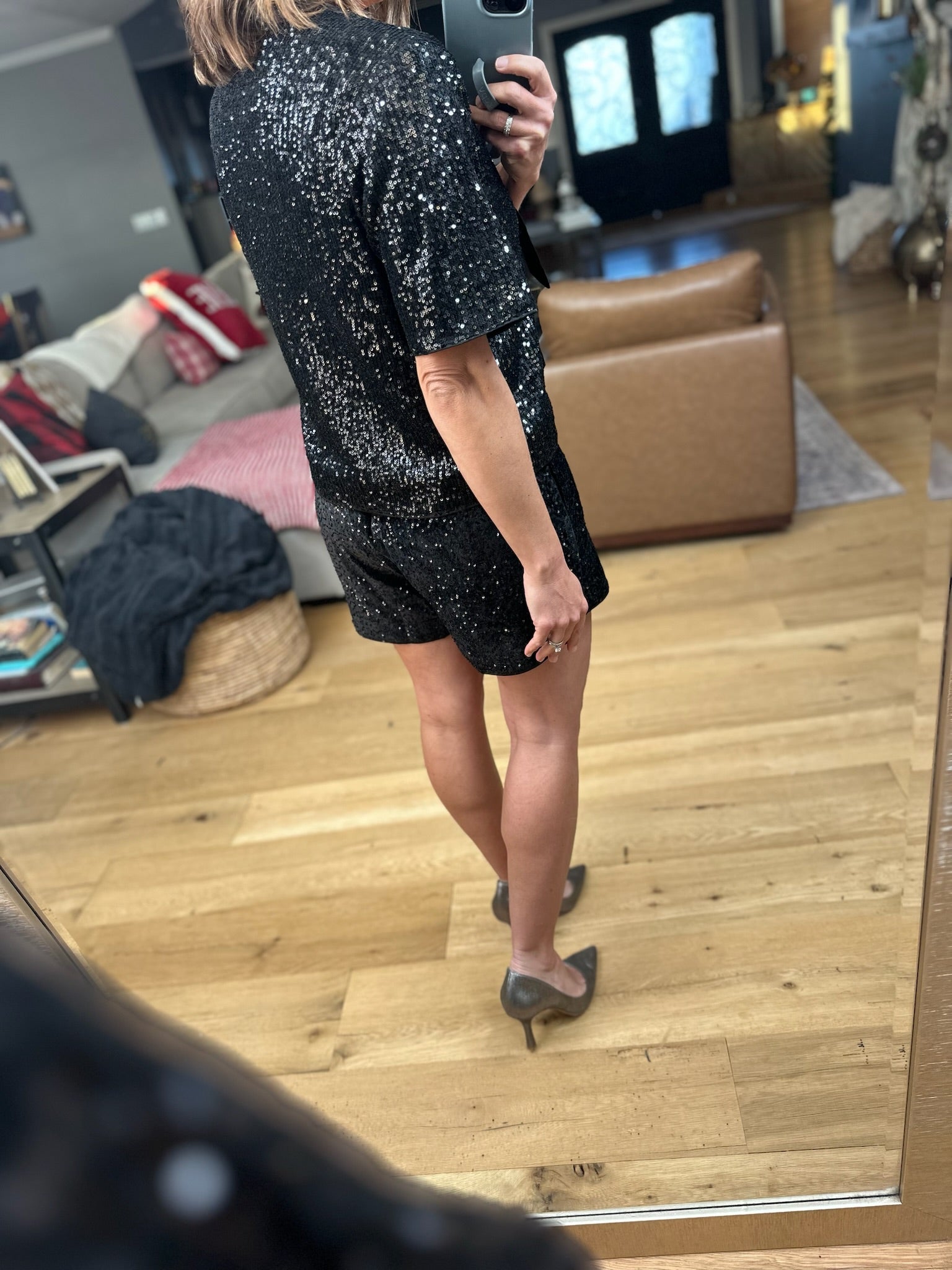 A New Me Sequin 2-Piece Set-Dresses-Wishlist-Anna Kaytes Boutique, Women's Fashion Boutique in Grinnell, Iowa