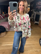 Sweetest Meadow Button Cardigan-Sweaters-Anniewear-Anna Kaytes Boutique, Women's Fashion Boutique in Grinnell, Iowa