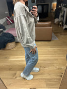 Wild West Crew Sweatshirt-Sweaters-Blu Pepper-Anna Kaytes Boutique, Women's Fashion Boutique in Grinnell, Iowa