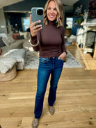 Just Around The Corner Long Sleeve Top-Mono B-Anna Kaytes Boutique, Women's Fashion Boutique in Grinnell, Iowa