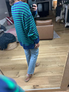 Only Imagine Flowy Waffle Crew-Long Sleeves-By Together-Anna Kaytes Boutique, Women's Fashion Boutique in Grinnell, Iowa