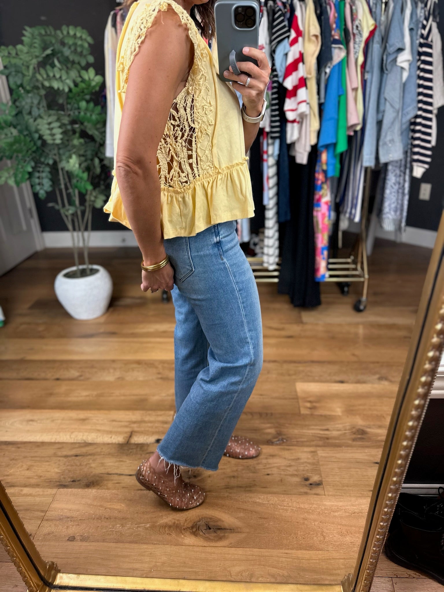 The Right Path Peplum Top-Sleeveless-ee:some-Anna Kaytes Boutique, Women's Fashion Boutique in Grinnell, Iowa