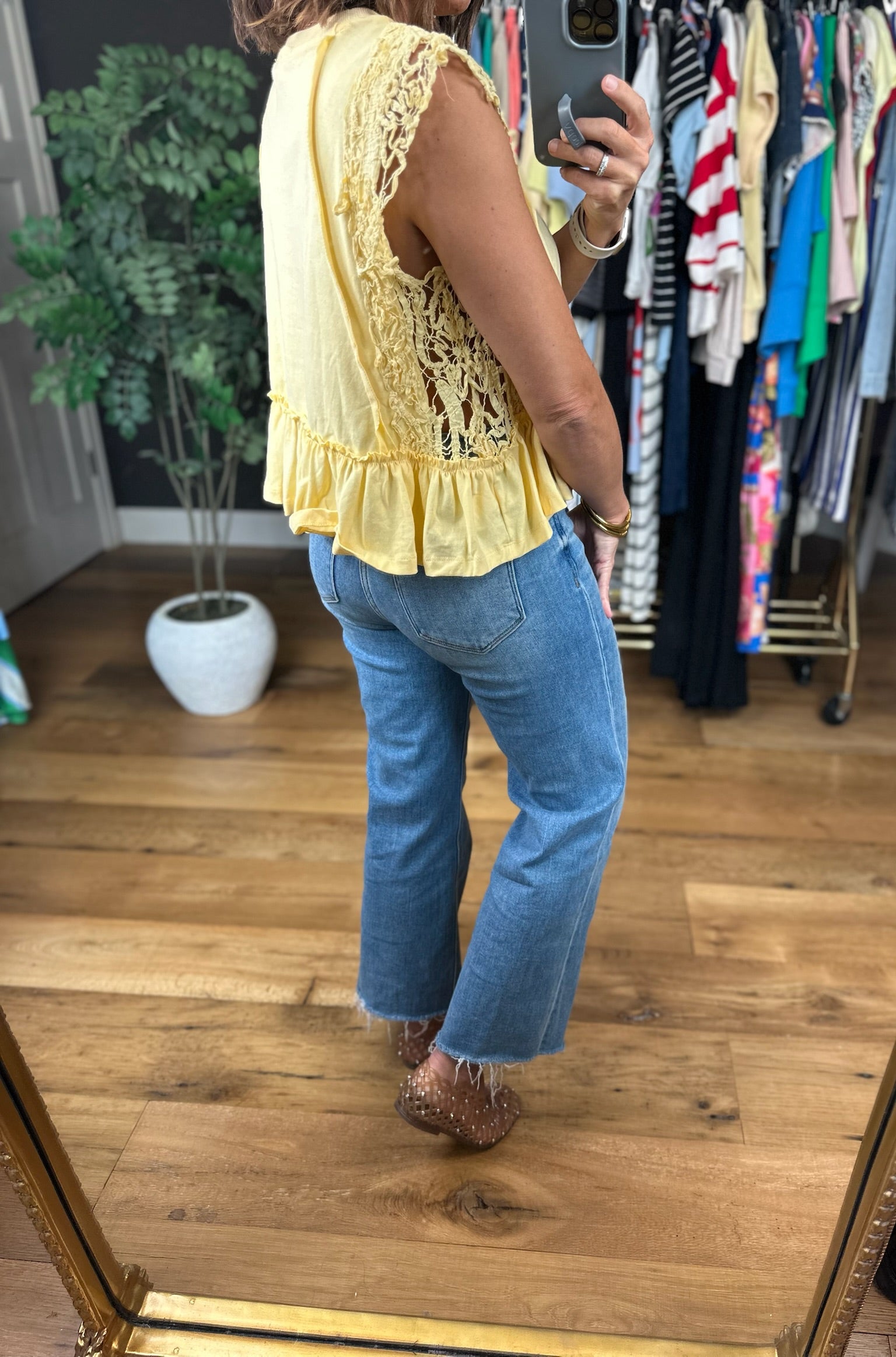 The Right Path Peplum Top-Sleeveless-ee:some-Anna Kaytes Boutique, Women's Fashion Boutique in Grinnell, Iowa