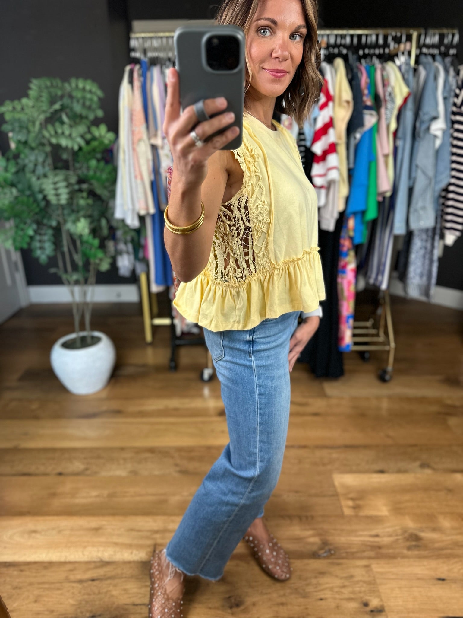 The Right Path Peplum Top-Sleeveless-ee:some-Anna Kaytes Boutique, Women's Fashion Boutique in Grinnell, Iowa