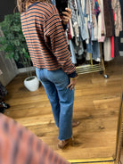 More Than A Feeling Cropped Crewneck-Sweaters-ee:some-Anna Kaytes Boutique, Women's Fashion Boutique in Grinnell, Iowa