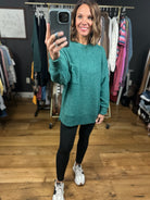 Home Stretch Hi-Low Pocket Top-Sweaters-Zenana-Anna Kaytes Boutique, Women's Fashion Boutique in Grinnell, Iowa