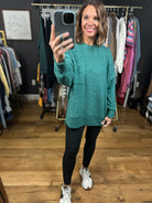 Home Stretch Hi-Low Pocket Top-Sweaters-Zenana-Anna Kaytes Boutique, Women's Fashion Boutique in Grinnell, Iowa