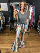 The Skye High-Rise Flare Pant-Jeans-Saints & Hearts-Anna Kaytes Boutique, Women's Fashion Boutique in Grinnell, Iowa