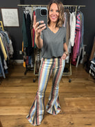 The Skye High-Rise Flare Pant-Jeans-Saints & Hearts-Anna Kaytes Boutique, Women's Fashion Boutique in Grinnell, Iowa