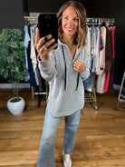 The Right Time Ribbed Hoodie-sweater-Doe & Rae-Anna Kaytes Boutique, Women's Fashion Boutique in Grinnell, Iowa