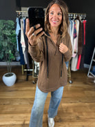The Right Time Ribbed Hoodie-sweater-Doe & Rae-Anna Kaytes Boutique, Women's Fashion Boutique in Grinnell, Iowa