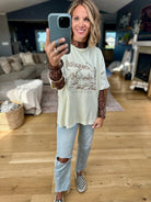 Cowgirl Spirit Graphic Tee-Blu Pepper-Anna Kaytes Boutique, Women's Fashion Boutique in Grinnell, Iowa