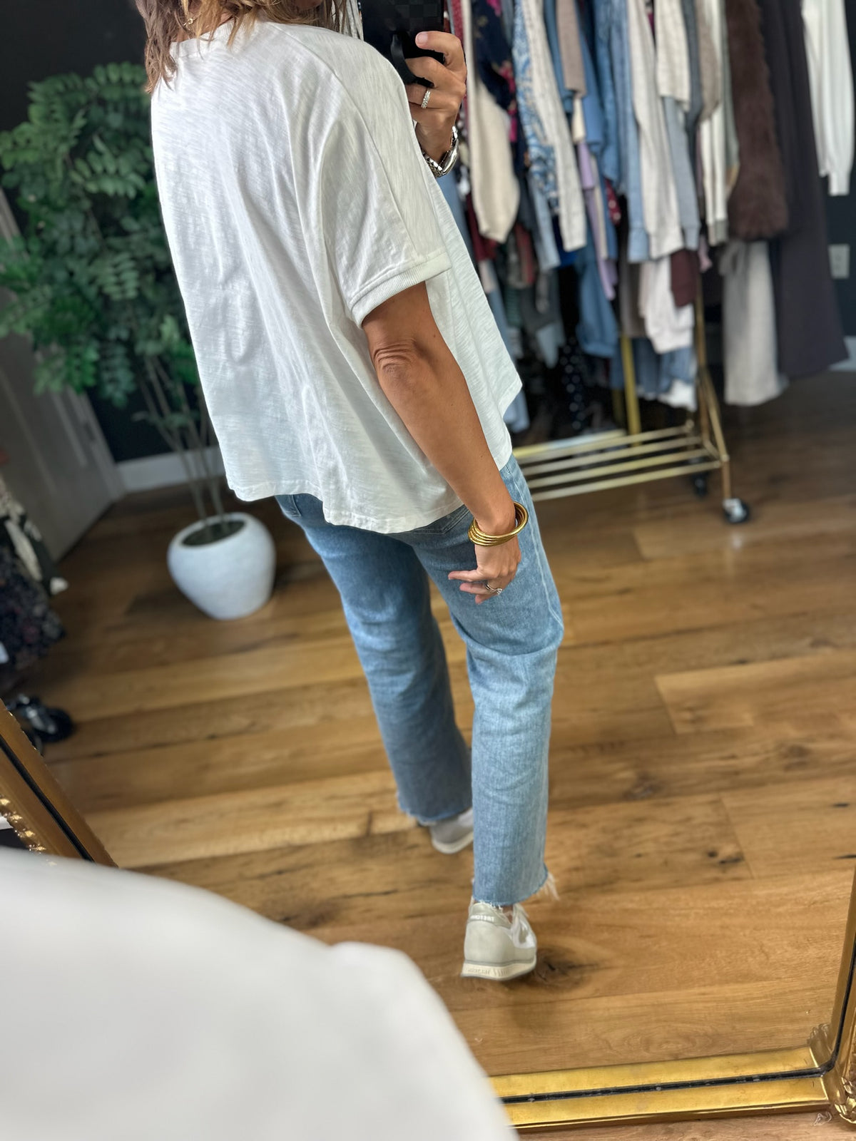 Keep It Simple Tee-Short Sleeves-Wishlist-Anna Kaytes Boutique, Women's Fashion Boutique in Grinnell, Iowa