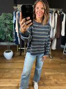 Give & Take Striped Crew-Long Sleeves-Be Cool-Anna Kaytes Boutique, Women's Fashion Boutique in Grinnell, Iowa