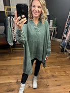 Where It All Started A-Line Oversized Hoodie - Multiple Options-Hoodies-Mono B KT12061-Anna Kaytes Boutique, Women's Fashion Boutique in Grinnell, Iowa