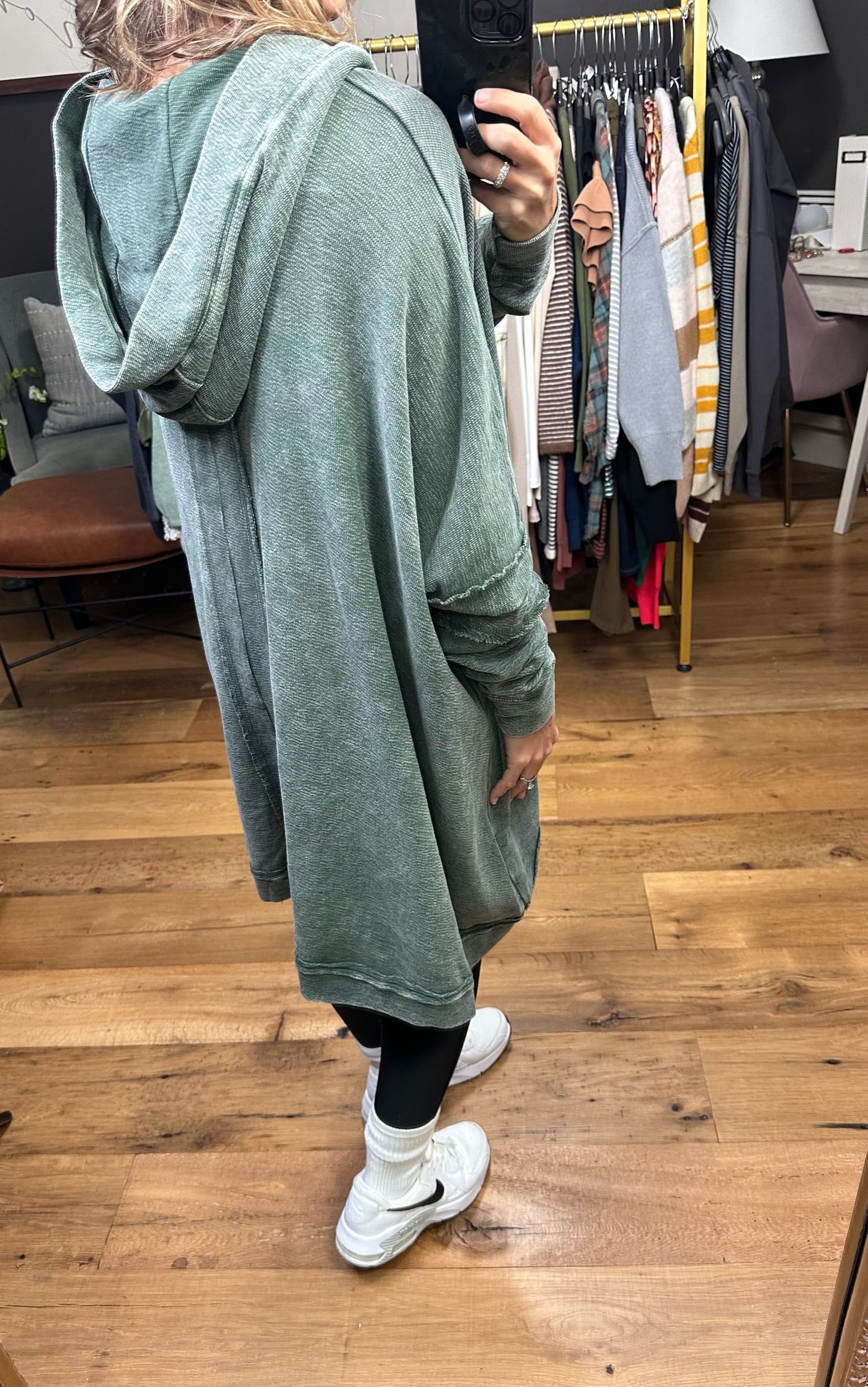 Where It All Started A-Line Oversized Hoodie - Multiple Options-Hoodies-Mono B KT12061-Anna Kaytes Boutique, Women's Fashion Boutique in Grinnell, Iowa