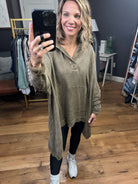 Where It All Started A-Line Oversized Hoodie - Multiple Options-Hoodies-Mono B KT12061-Anna Kaytes Boutique, Women's Fashion Boutique in Grinnell, Iowa