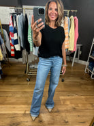 The Riley 90's Vintage Flare-Jeans-Flying Monkey-Anna Kaytes Boutique, Women's Fashion Boutique in Grinnell, Iowa