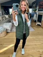 Best Around Hooded Vest-Mono B-Anna Kaytes Boutique, Women's Fashion Boutique in Grinnell, Iowa