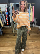 Greatest Joy Striped Knit Top-Sweaters-Wishlist-Anna Kaytes Boutique, Women's Fashion Boutique in Grinnell, Iowa