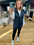 Best Around Hooded Vest-Mono B-Anna Kaytes Boutique, Women's Fashion Boutique in Grinnell, Iowa