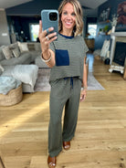 How Sure Striped Pocket 2-Piece Set-Eesome-Anna Kaytes Boutique, Women's Fashion Boutique in Grinnell, Iowa