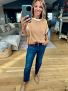 Make My Day Color Block Knit Top-Eesome-Anna Kaytes Boutique, Women's Fashion Boutique in Grinnell, Iowa